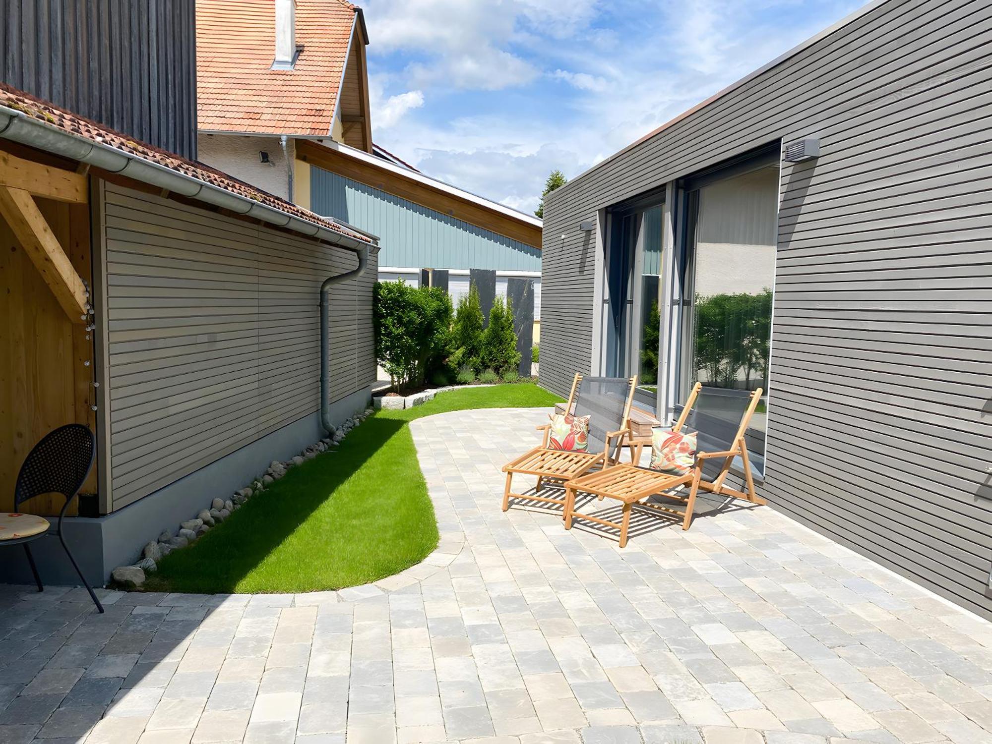 Beim Dorfbach - Die Hofchalets Kressbronn am Bodensee Eksteriør bilde
