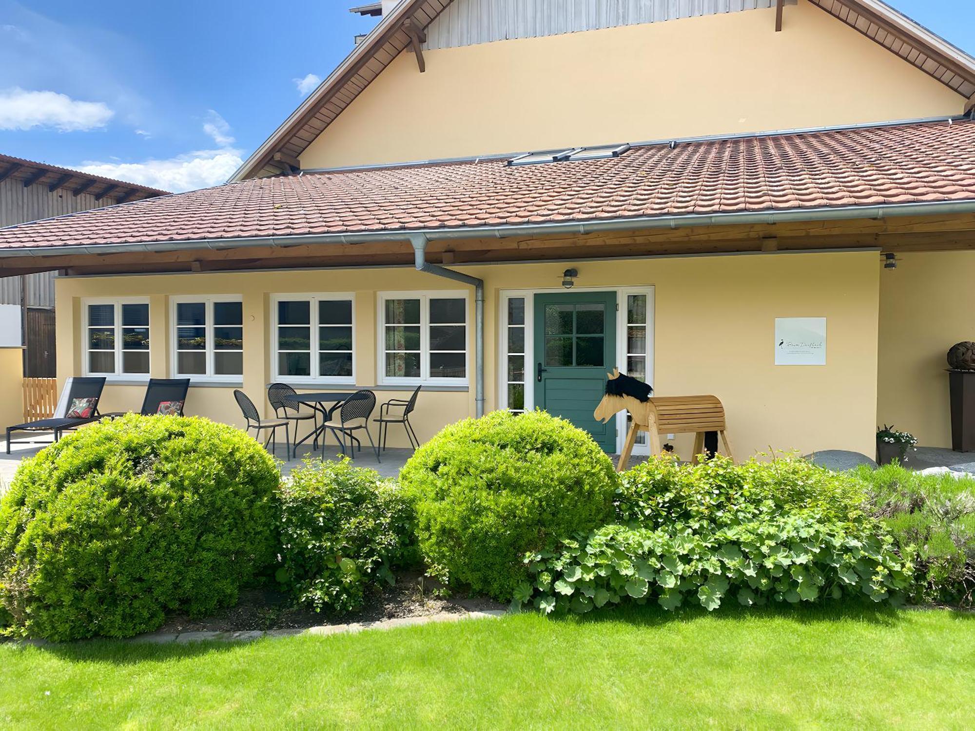 Beim Dorfbach - Die Hofchalets Kressbronn am Bodensee Eksteriør bilde